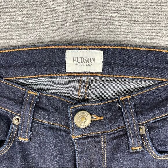 Hudson Made in USA Dark Denim Skinny Jeans Women’s Size 26 - Picture 9 of 11